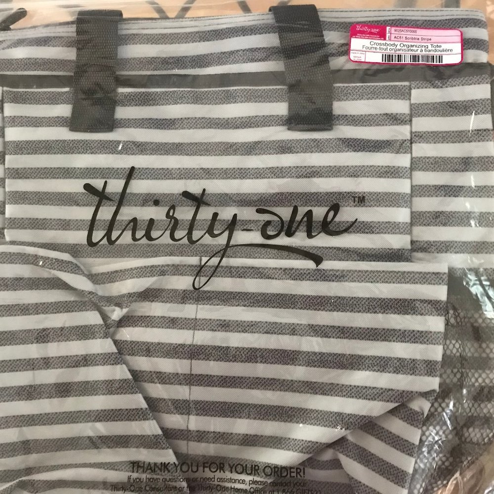31 Crossbody organizing tote